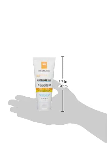 La Roche-Posay Anthelios Melt-In Milk Sunscreen SPF 60 | Protezione solare per corpo e viso | SPF ad ampio spettro + antiossidanti | Lozione solare senza olio | Leggero e rapido assorbimento | Senza ossibenzone 3 fl Oz (confezione da 1)