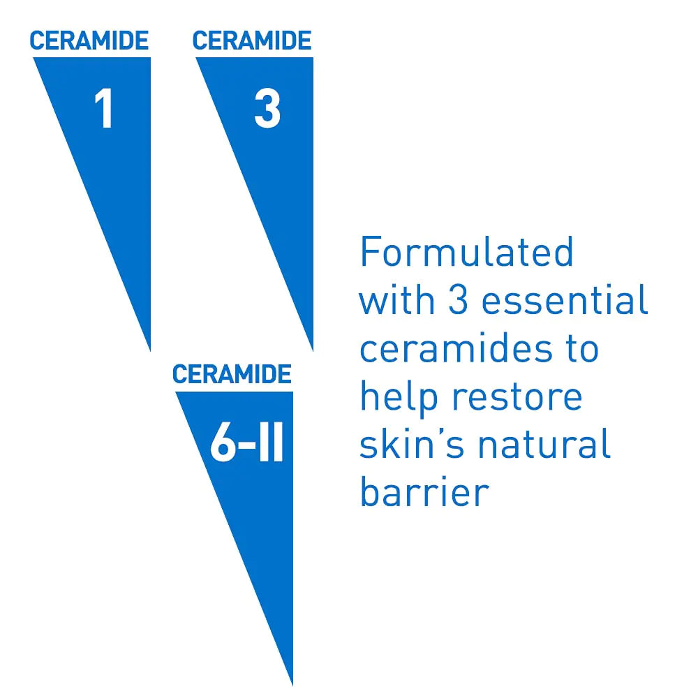 Detergente viso schiumogeno CeraVe | Detergente viso quotidiano per pelle grassa | Acido ialuronico + ceramidi + niacinamide | Senza profumo e senza parabeni | Lavaggio viso con controllo dell'olio non secco | 19 once fluide 19 once fluide (confezione da