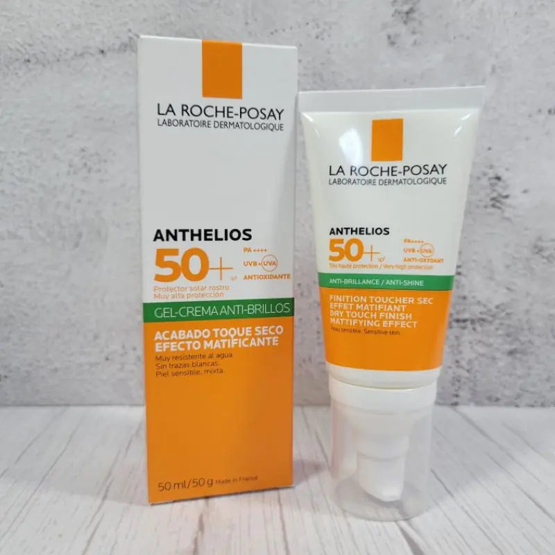 Protezione solare originale La Roche Posay SPF50+ Controllo dell’olio Leggero e non grasso Adatto per pelli grasse e miste Protezione solare con etichetta verde