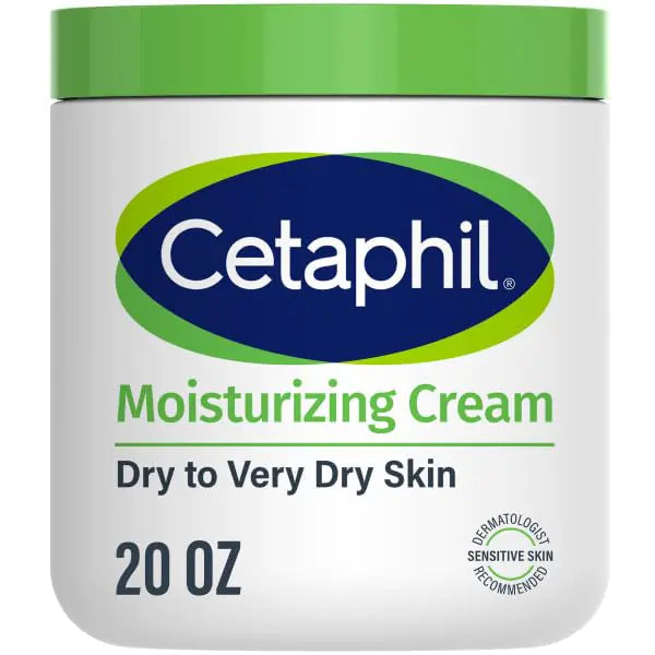 Idratante per il corpo Cetaphil, crema idratante idratante per pelli da secche a molto secche, sensibili, NUOVO 20 once, senza profumo, non comedogenico, non grasso