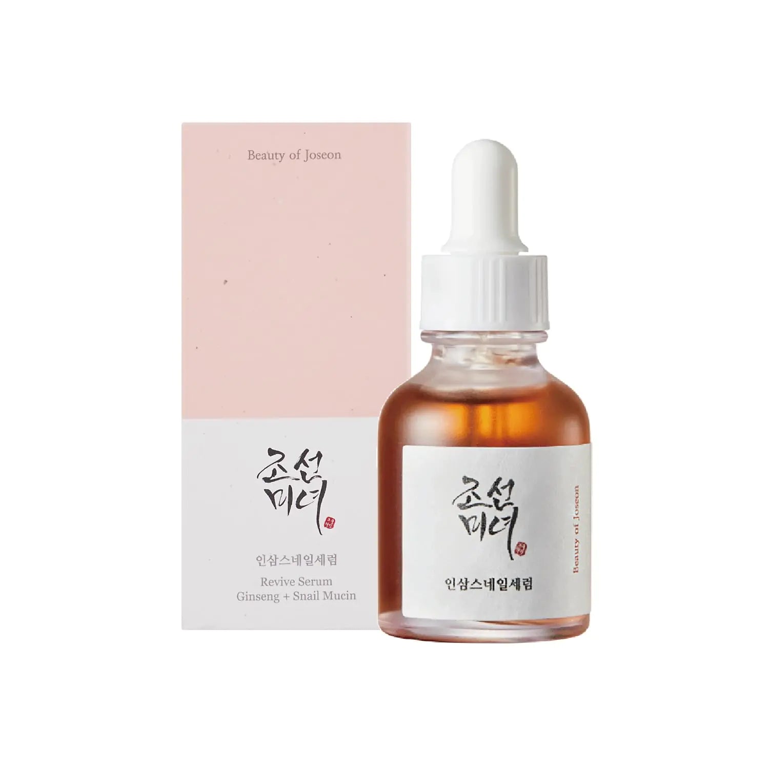 Beauty of Joseon Revive Snail Mucin Ginseng Serum Idratante Peptide Idratante Viso Macchia scura Acne Rimozione Cicatrici per Sensibili Face. Cura della pelle coreana per uomini e donne, 30 ml, 1 fl. oz