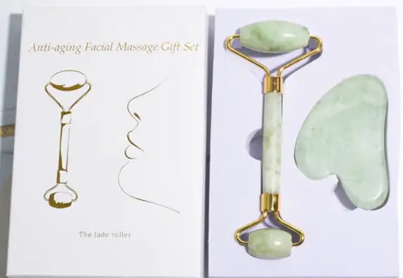 Confezione regalo Jade Roller e Gua Sha