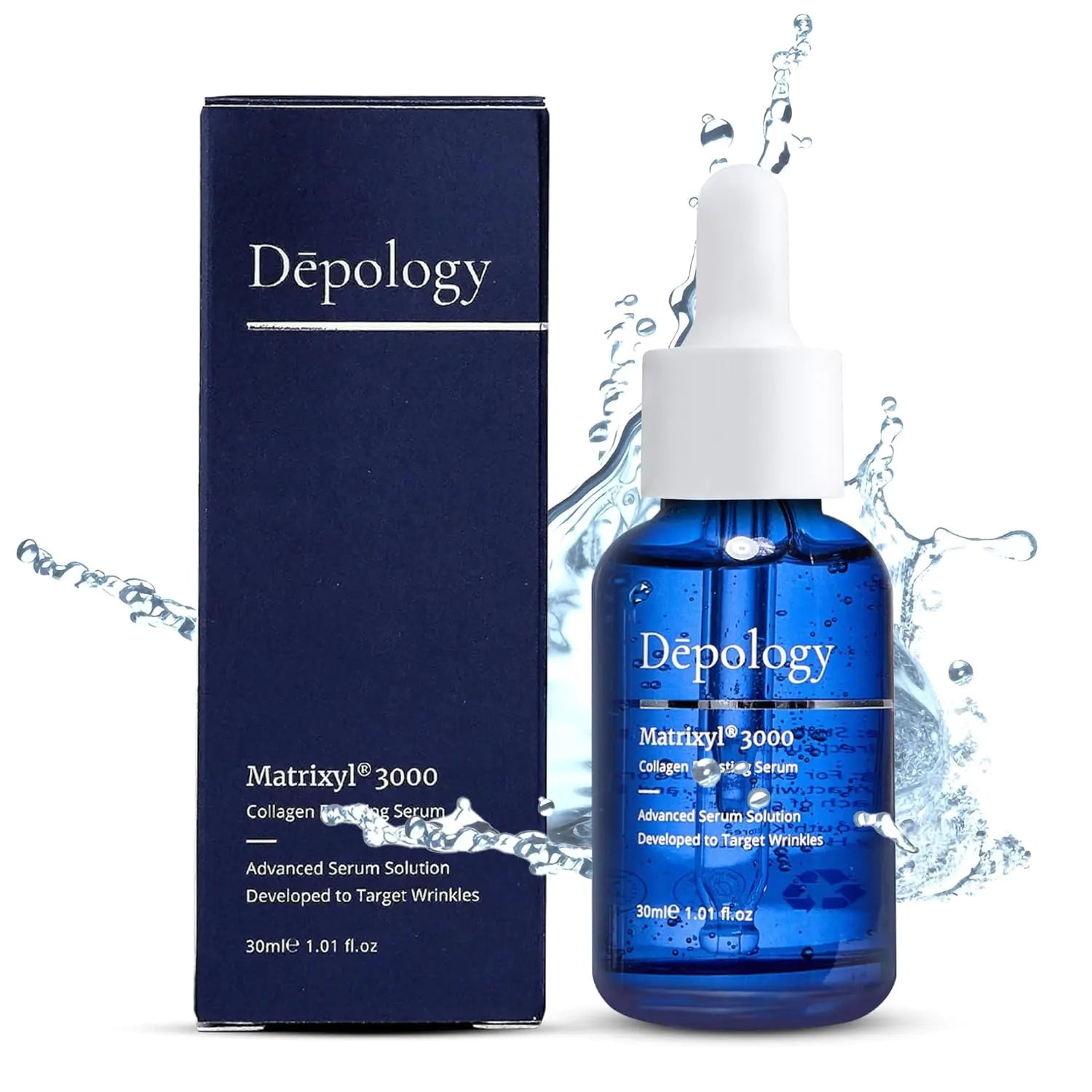 Depology MATRIXYL® 3000 Siero, promuove il siero antirughe, prodotti coreani per la cura della pelle per l’elasticità del viso, siero per la pelle del viso per le donne, cura della pelle per tutti i tipi di pelle